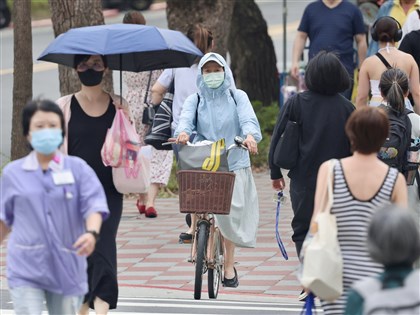 未來一週多午後雷陣雨　18日起連3天懸日現台中
