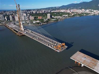 早安世界》淡江大橋16日合龍明年5月通車　連結淡水八里特色搶先看