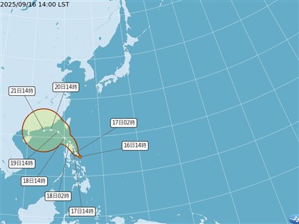 2颱風不排除接力生成　氣象署估最快18日發海警