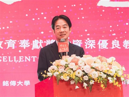 賴總統感念老師長年奉獻　強調持續投資教育
