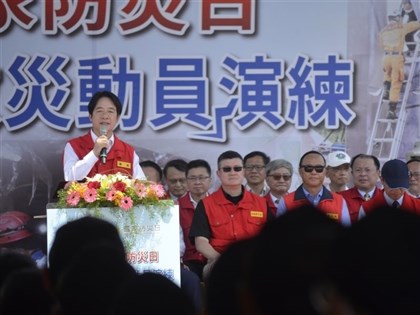 國家防災日發警報測試　總統：把準備化為守護力量