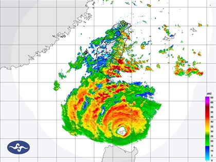 颱風樺加沙暴風圈估晚間接觸台東高雄　今明風雨最明顯
