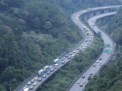 連假收假國道部分路段壅塞　高公局估晚間紓解
