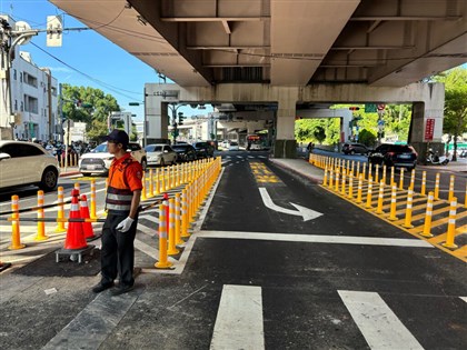 公館圓環改正交路口後尖峰塞車　蔣萬安：須觀察至少2週