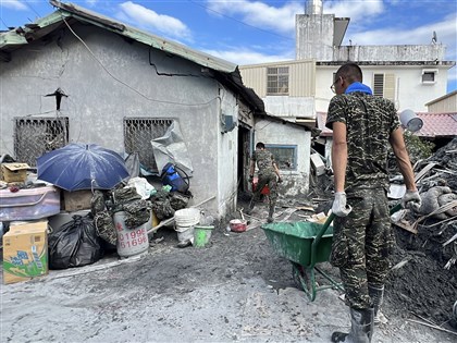 花蓮光復救災中央地方整合　分7責任區由軍官任指揮官