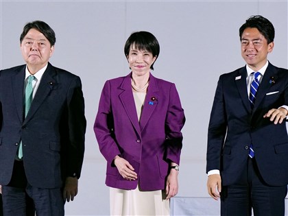 日本自民黨總裁選舉白熱化　三強鼎立拚爭取議員票