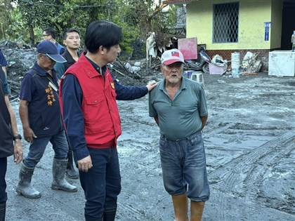 賴總統赴花蓮光復勘災　宣布每戶修繕補助加碼20萬元