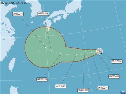 颱風哈隆生成　吳德榮：直接侵台機率雖低應續觀察