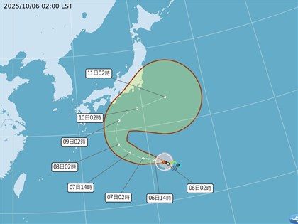 吳德榮：颱風哈隆將增強大迴轉  對台無直接威脅