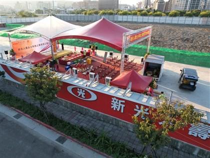 新壽T17、T18舉辦開工典禮　一早工作人員布置場地