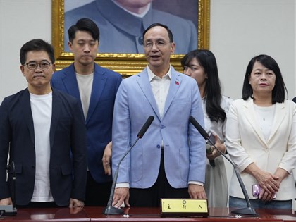 國民黨主席選舉　朱立倫：已跟鄭麗文表達恭喜