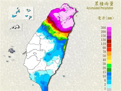 雨勢逐漸趨緩　氣象署晚間解除大規模豪雨作業
