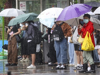 氣象署豪雨特報 宜蘭雙北防大雨