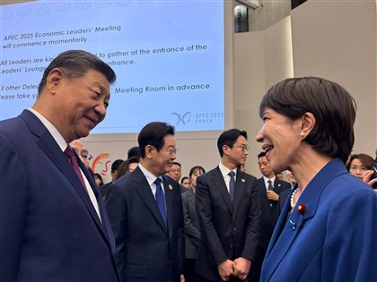 高市早苗與習近平在APEC同框 面帶微笑氣氛融洽