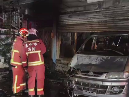 台中民宅大火1死1傷前租客涉縱火　警依殺人罪偵辦