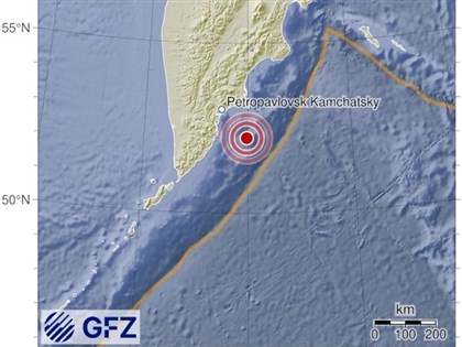 俄國堪察加半島東海岸地震　規模6.4