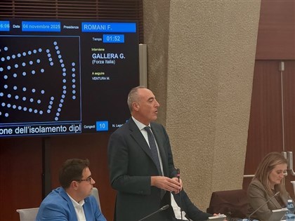 北義倫巴底議會全票通過挺台動議  終止台灣外交孤立