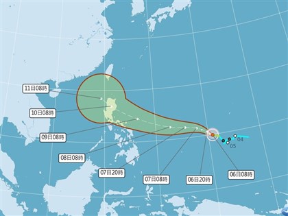 颱風鳳凰估10日近巴士海峽 氣象署不排除發颱風警報