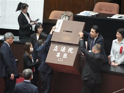 NCC人事同意權案投票 4位被提名人全遭否決