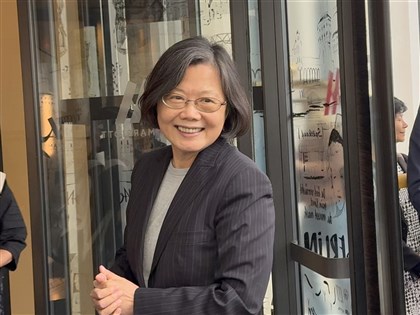 蔡英文抵柏林談台歐關係發展：我們再繼續努力[影]