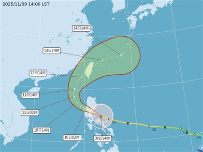 颱風鳳凰海警10日發布、11日陸警 北部宜花防雨