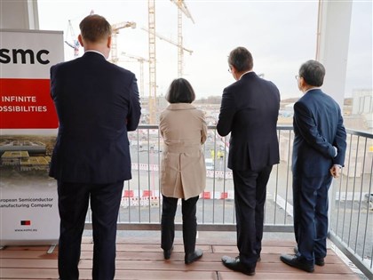 蔡英文訪歐積電：對台積電歐洲廠充滿信心