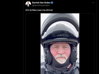 美政府停擺交通大亂　眾議員克難騎車拚回華府投票