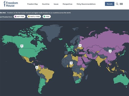 全球網路自由連15年下滑 台灣第7亞洲最佳、中國緬甸墊底