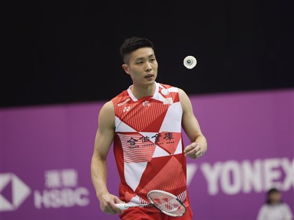 周天成破6賽末點展強心臟　逆轉勝闖澳洲羽賽4強[影]