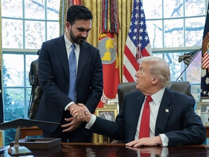 川普會晤曼達尼氣氛融洽　雙方承諾擱置分歧共商紐約市未來[影]