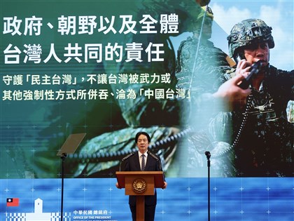 府：部分媒體稱總統證實中國2027攻台　錯誤片面解讀