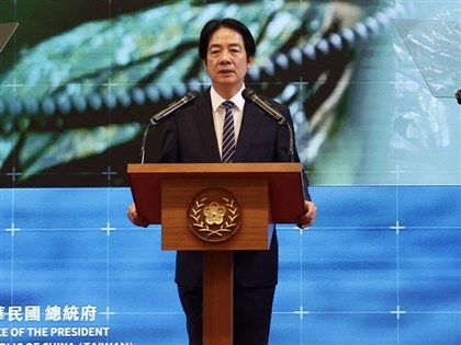 賴總統宣布追加國防預算　未來8年投入1.25兆[影]