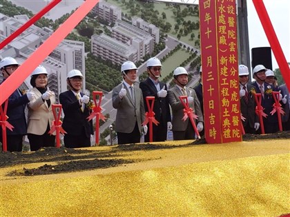 台大虎尾醫療大樓動土　總統：雲林鄰近縣市皆可照護