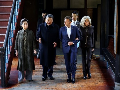 馬克宏訪四川都江堰　與習近平非正式會晤