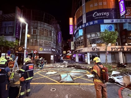 新北板橋餐廳疑氣爆釀5傷 事故原因待查