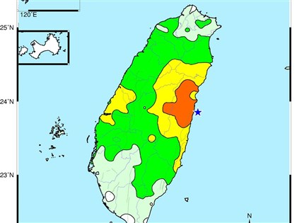 花蓮近海地震 未來3天留意規模5至5.5餘震