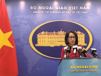 越南外交部:依國際法自由航行與自由穿越台灣海峽