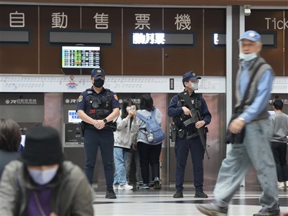捷運系統收炸彈預告　鐵警局通知8火車站加強聯防