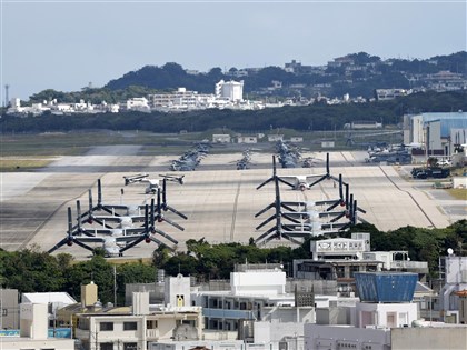 共同社:考量台灣有事 駐日美軍調整移師關島計畫