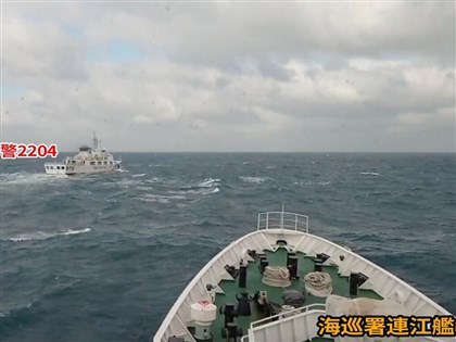 海巡署：中共陸續發射7枚火箭彈　無任何事故發生