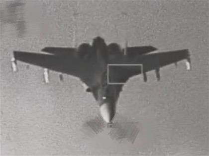 中共軍演　90架次共機越台海中線擾台