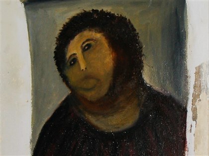 失敗修補教堂耶穌畫像爆紅　西班牙婦西門內斯逝世