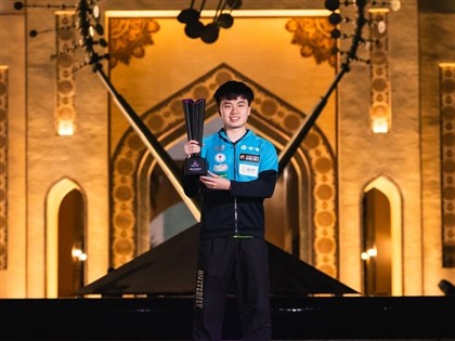 林昀儒終結798天冠軍荒　WTT冠軍賽稱王添信心