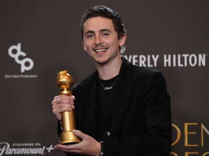 提摩西夏勒梅奪金球獎音樂喜劇類影帝　擊敗李奧納多等勁敵