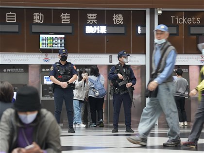 台北車站22日下午2時防範無差別攻擊演習　周邊發細胞簡訊