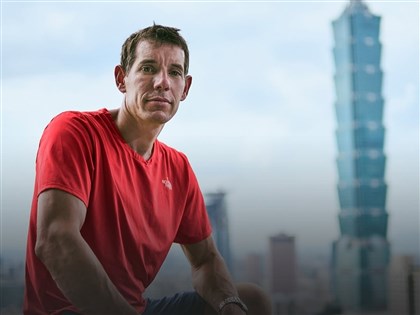 霍諾德遺憾攀台北101延期　讚台北是美麗城市[影]