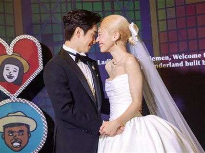 Lulu陳漢典婚禮感動落淚　吳宗憲證婚喊200萬禮金小事