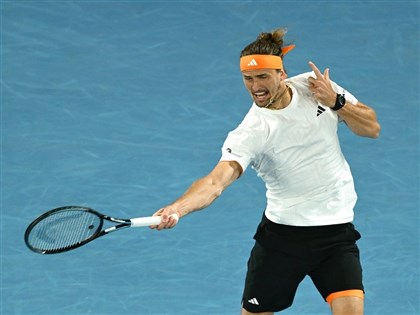 澳網男單茲韋列夫24記愛司發威　擊敗美國新秀晉4強