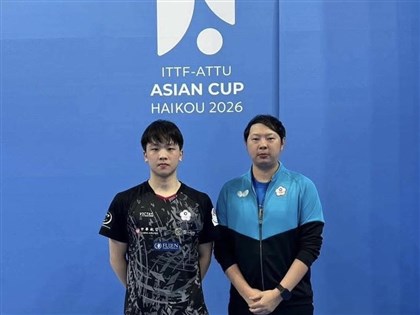 亞洲盃桌球賽銅牌戰　張佑安不敵戶上隼輔獲第4