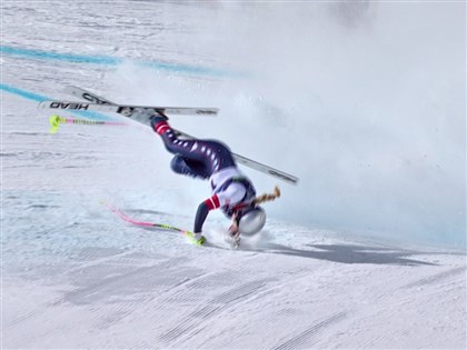 高山滑雪天后帶傷拚冬奧　范恩失控重摔夢碎